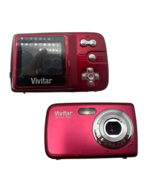 Vivitar ViviCam 7022 Digital Camera 7.1MP 4x Zoom 1.8&quot; LCD Display Red C... - $26.90 CAD