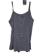 NWT LuLaRoe Small Solid Graphite Gray ESSENTIAL CAMI Tank Top - $19.80