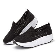 Summer Mesh Women Shoes Platform Loafers Autumn Slip On Breathable Women... - £39.22 GBP