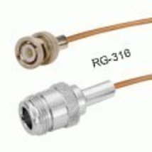 BNC-58 Male to N Female 36inch RG-316 Cable - $62.99