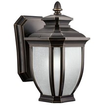 Kichler 9039 Bronze Salisbury Collection 1-Light 10&quot; Outdoor Wall Light - $66.72