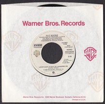 Pat Boone 45 RPM Love&#39;s Got a Way of Hanging On - Warner Bros. WBS-49255 - £9.59 GBP
