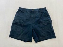 Denver Hayes Women&#39;s Cargo Shorts Size W8 Black Cotton High Rise - $8.59 CAD