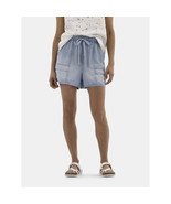 Time &amp; Tru Women&#39;s Chambray Cargo Shorts XX-LARGE (20) Light Wash New W ... - $369.57 MXN
