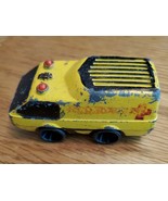 Vintage Mattel 1979 Metal Yellow Rescue Truck Die Cast Ambulance Vehicle... - $2.23