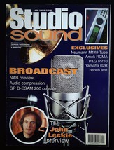 Studio Sound Magazine April 1996 mbox1377 John Leckie - £5.71 GBP