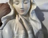 Vintage RUBENS VIRGIN MARY Blessed Mother Head Vase PLANTER Japan Ceramic - $24.73