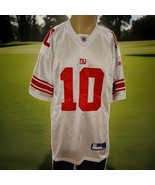 Men&#39;s NY Giants NFL #10 Eli Manning Stiched Jersey Size 52 Excellent - $1,298.95 MXN