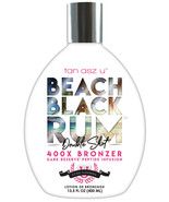 Double Shot Beach Black Rum Tanning Lotion with 400X Bronzer by Tan Asz U - $43.32 CAD