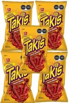 barcel takis salsa brava 70g Box w/5 bags Mexican Snacks - £16.34 GBP