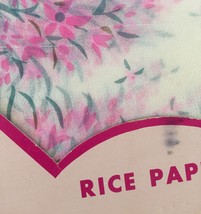  Vintage 50s rice paper chiffon hankies pack by K King (mostly full pack) image 3