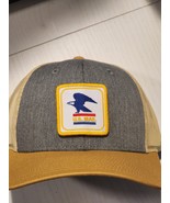 16 Patch Choices Heather Grey/Birch/Amber Gold Mesh Low Profile Snapback... - $533.72 MXN