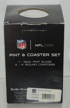 NFL Licensed Boelter Brands LLC 16 ounce Houston Texans Pint Glass Coasters-
... image 4