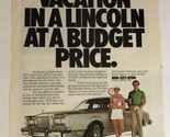 1982 Budget Rent A Car Vintage Print Ad Advertisement pa15 - £4.66 GBP