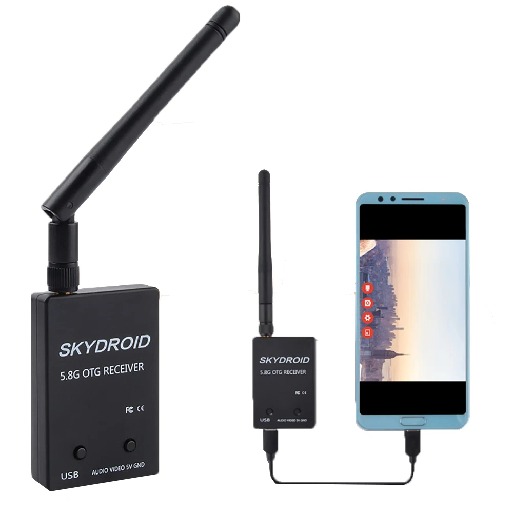 Skydroid Mini Uvc Otg 5.8G 150CH Audio Fpv Receiver For Android Mobile Pho - £30.62 GBP+