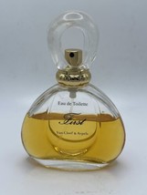 First By Van Cleef &amp; Arpels Perfume Women 2 oz /60 ml Eau de Toilette 60% Full - £29.06 GBP