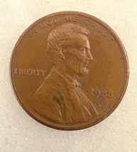 CIRCULATED (RB) 1988-D LINCOLN MEMORIAL CENT MINTING ERRORS &amp; DIE VARIETIES - $126.72