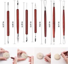 Blisstime 18PCS Clay Sculpting Tools Basic Clay Pottery Carving Tool Kit... - $359.21 MXN