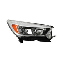 Headlight For 2017-2019 Ford Escape Right Side Chrome Housing Clear Lens Halogen - £357.69 GBP