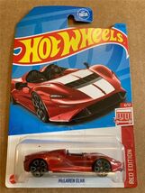 Collectible Hot Wheels McLaren Elva Red Edition - $13.50