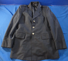 Patriot 3 Button Coat Jacket Uniform Mens Officer Usaf Air Force Dress Blue 38R - £63.44 GBP
