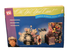 Shred Ribbon Into Art Deluxe Kit Linda Lee Buck Oh Yes You Can AS Seen on TV - £28.76 GBP