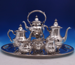Melrose by Gorham Sterling Silver Tea Set 7pc #1141-#1147 (#8174) Rare F... - $14,658.15 CAD