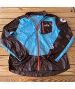 Fila NWT $100 Men’s Pinnacle jacket size L Blue brown R4 - £27.95 GBP