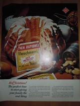 Fleischmann&#39;s Rapid Mix Yeast Print Magazine Ad 1969   - £4.68 GBP