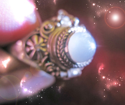 Haunted Ring Infinite Goddess Wishes Ooak Magick Highest Light 7 Scholar - £226.45 GBP