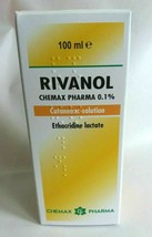 Rivanol 100ml Cutaneous Solution - Antiseptic Agent - $8.90