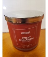 3 WICK CANDLE - SWEET CINNAMON 14oz /HUDSON 43 of JO-ANN STORES by EMPIR... - £15.66 GBP