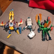 Vintage Transformers lot of 3, Beast Wars 90s No clue how to transform - £34.58 GBP