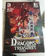 Dragons &amp; Treasures-Battle Of The Witch Building Brick Set (Compared To ... - $24.50