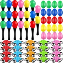 60 Pcs Shaker Musical Instruments Kids Music Party Favor Baby Learning - £32.88 GBP