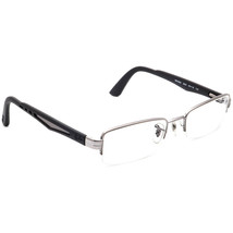 Ray-Ban Junior Eyeglasses RB 6264 2502 Silver/Matte Black Half Rim 49[]18 130 - £63.00 GBP