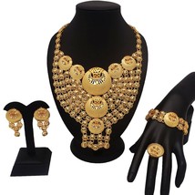 african gold jewelry sets best quality fine jewelry sets gold fashion women neck - £60.96 GBP