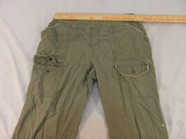 Adult Women&#39;s We&#39;re Together Green Maternity Cargo Pants Olive Color 32009 - $14.16