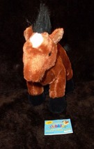 Ganz Webkinz Brown Arabian Horse HM101 Stuffed toy animal USED CODE - £8.60 GBP