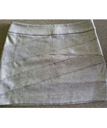 Express Brand ~ Womens&#39; Size 8 ~ Gray/Metallic ~ Rayon~Nylon~Spandex Ski... - $426.35 MXN