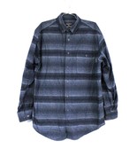 VTG WOOLRICH Heather Chamois Flannel Shirt Mens L Camp 100% Cotton Various - £95.92 GBP