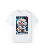 Cat Breeds in Space - The Ragdoll Breed - Unisex Garment-Dyed T-shirt - £22.26 GBP+