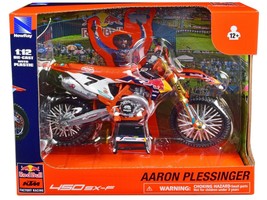 KTM 450 SX-F Motorcycle #7 Aaron Plessinger &quot;Red Bull KTM Factory Racing&quot; 1/12  - $41.70