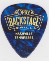 OPRY BACKSTAGE GRILL NASHVILLE TENNESSEE GUITAR PICK blue MUSIC CITY - £6.29 GBP