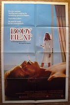William Hurt,Kathleen Turner (Body Heat) Orig,One Sheet Movie Poster - £158.23 GBP