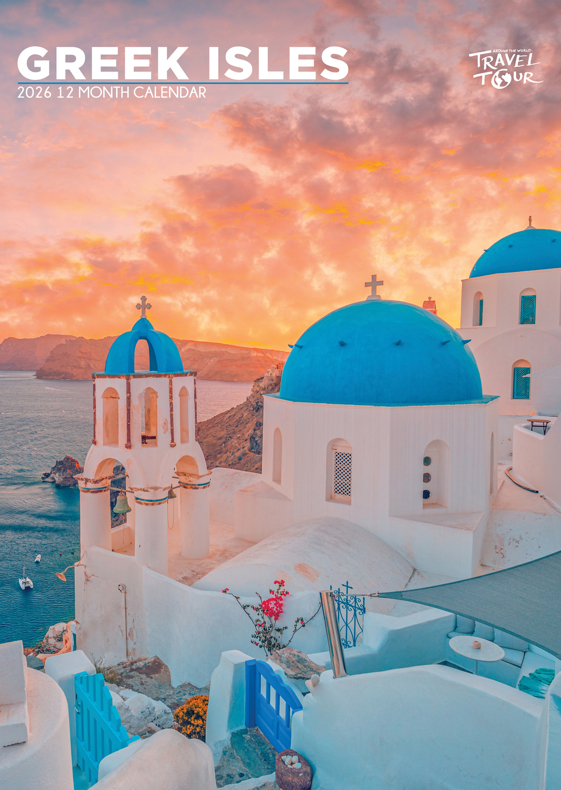 Greek Isles Calendar 2026 - $19.99