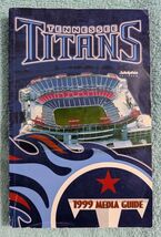 1999 Tennessee Titans Media Guide AFC Champions - $726.99 MXN