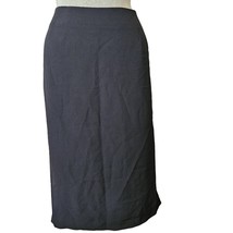 Black Pencil Knee Length Skirt Size 12 - $24.75