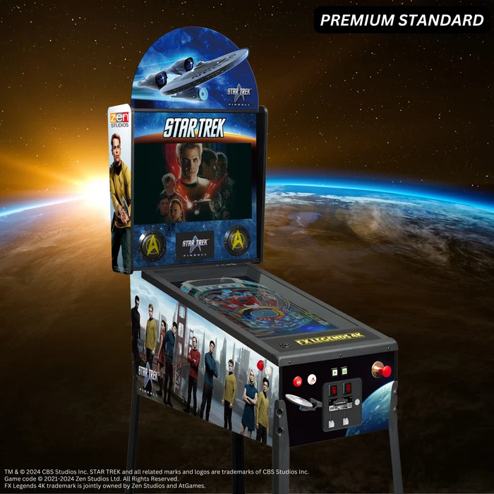 FX Legends 4k Star Trek premium Ssf digital pinball arcade video games m... - $4,450.00