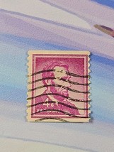 US Stamp Abraham Lincoln 4c Used 1058 Wave Cancel - $0.99